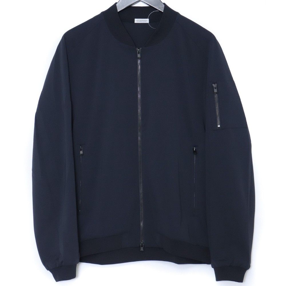 CLOTHET Matte Twist Flight Jacket サイズ3 ネイビー