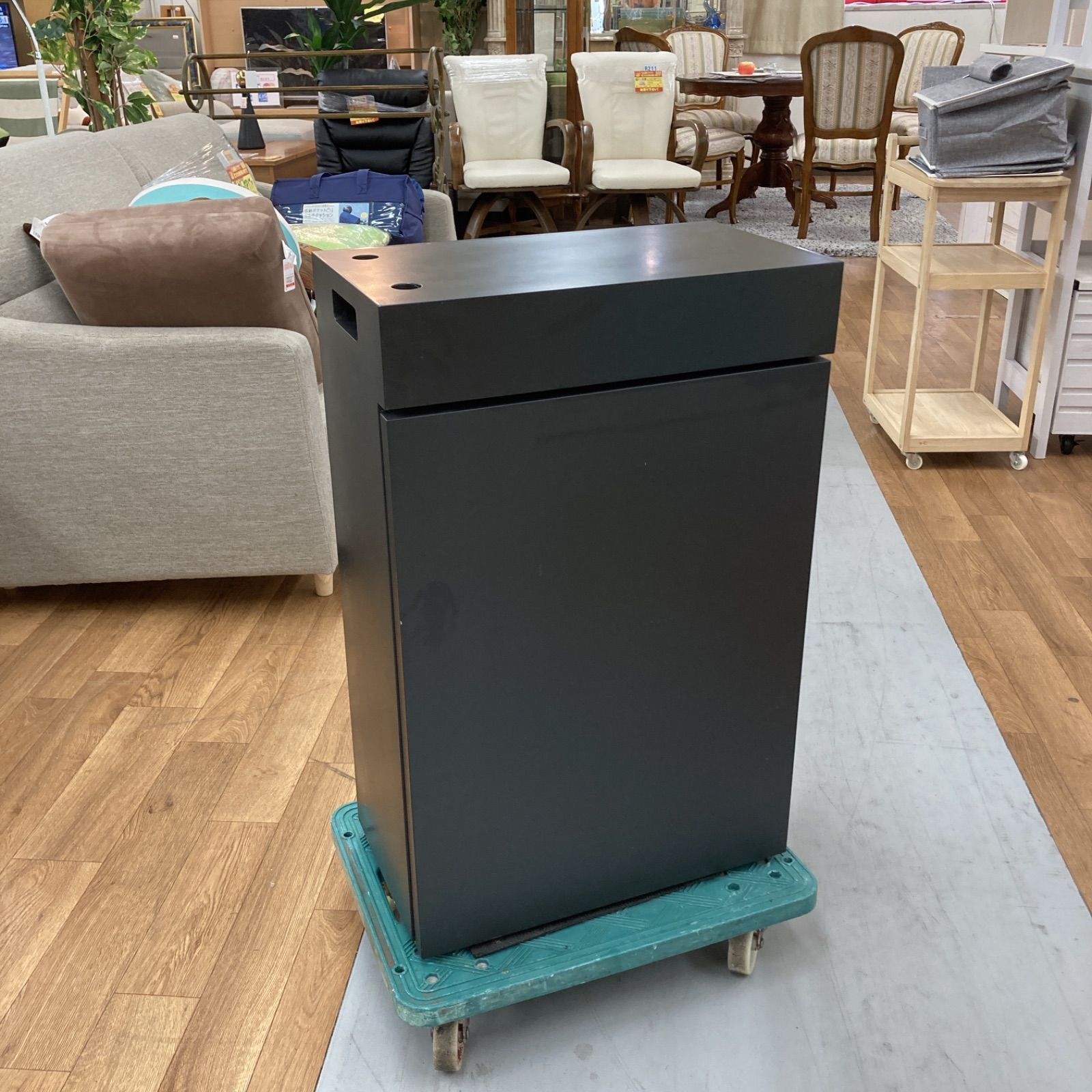 フロムザバレル S105 ⭐ 水槽台 ブラック キャビネット S105 ⭐ 水槽台 ブラック キャビネット 幅45cm 高さ70cm USED フロムザ