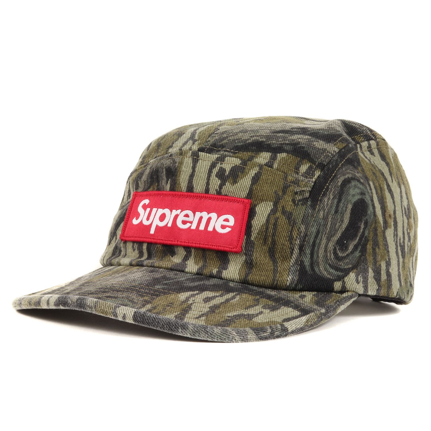 FW18 Supreme Military Camp Cap Oak Mossy