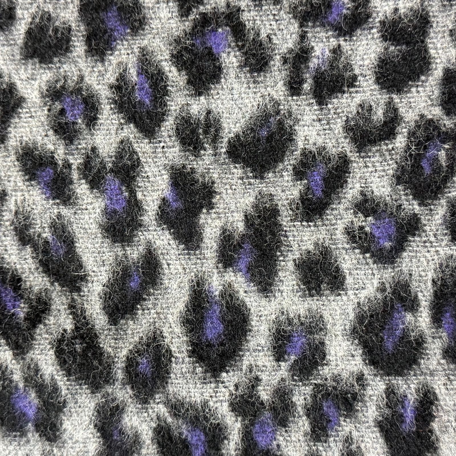 Needles レオパードウールストール マフラー 総柄 ニードルス