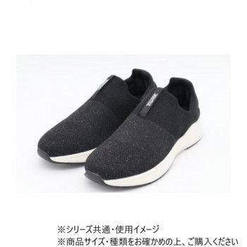 アスティコ かかとを踏んでも大丈夫な らくらく2WAYシューズ タウニークラブ ブラック M