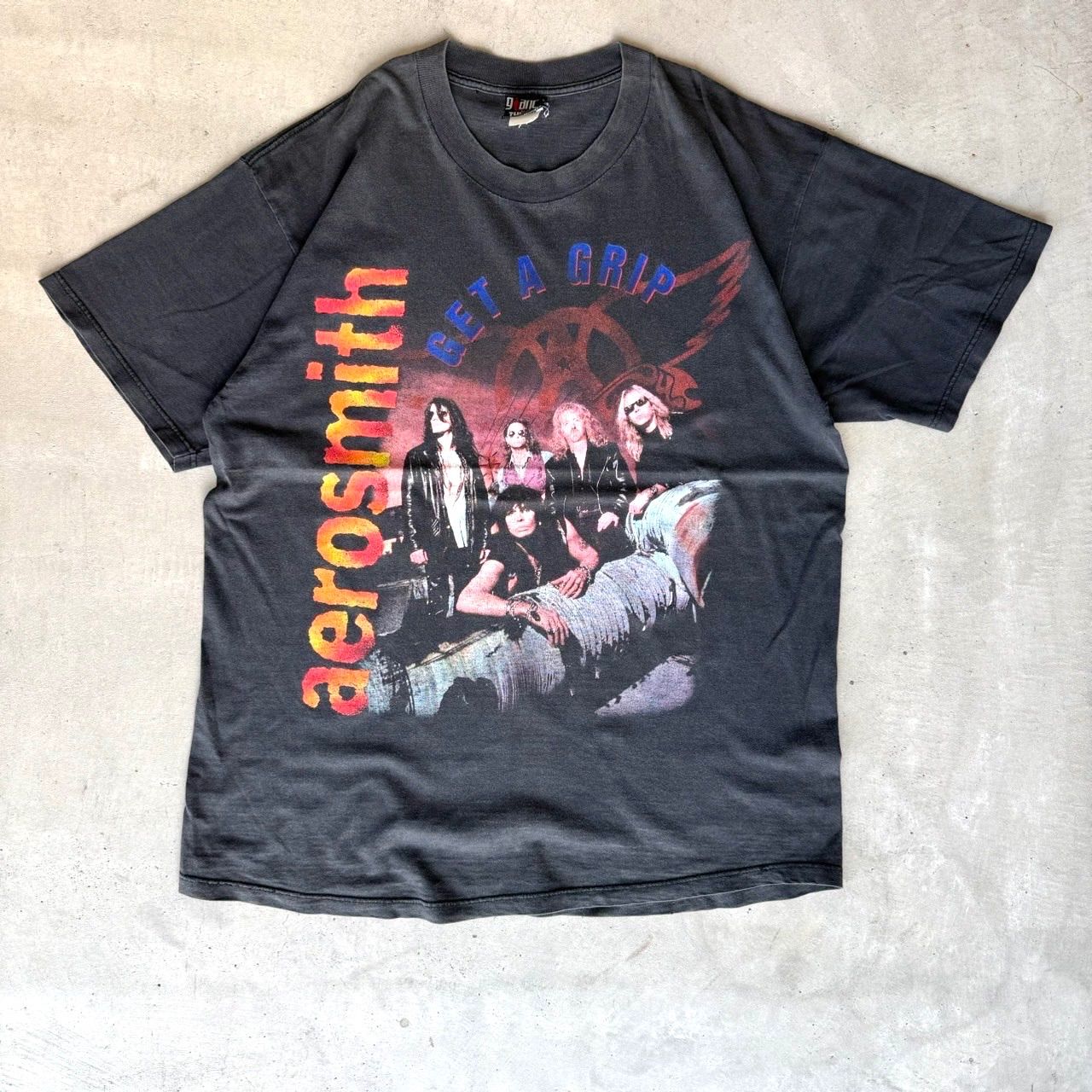 90s AEROSMITH エアロスミス GET A GRIP ヴィンテージTシャツ XL