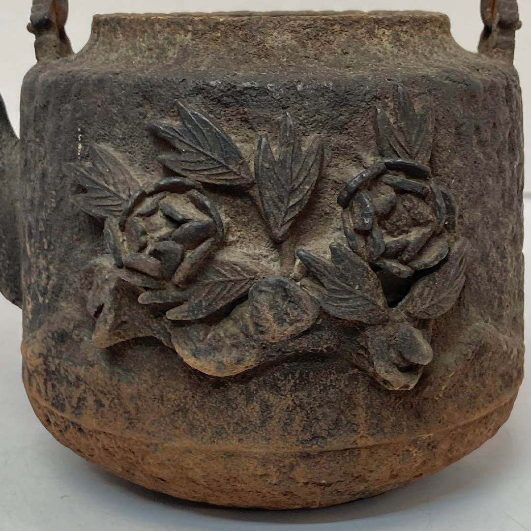 薔薇鉄瓶 重さ1994g