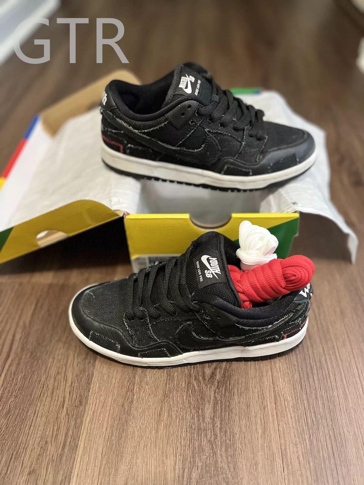 新品 🔥最終お値下げ🔥 ナイキ ワスト ユース x ダンク SB ロー ブラック デニム ナイキ SB Dunk Low Wasted Youth【並行輸入  正規品】 - メルカリ