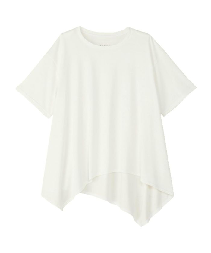 【新品・5営業日で発送】DANSKIN(ダンスキン) ASYMMETRY_FLARE_T (DC724105) 色 : Jホワイト サイズ : M 