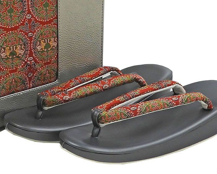 草履 バッグ 帯の名門 龍村美術織物 西陣織 帯地使用 レディース