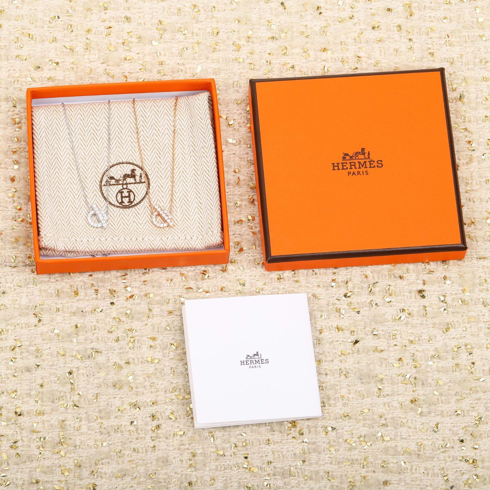 HERMES  Finesse ダイヤモンド ぺンダント