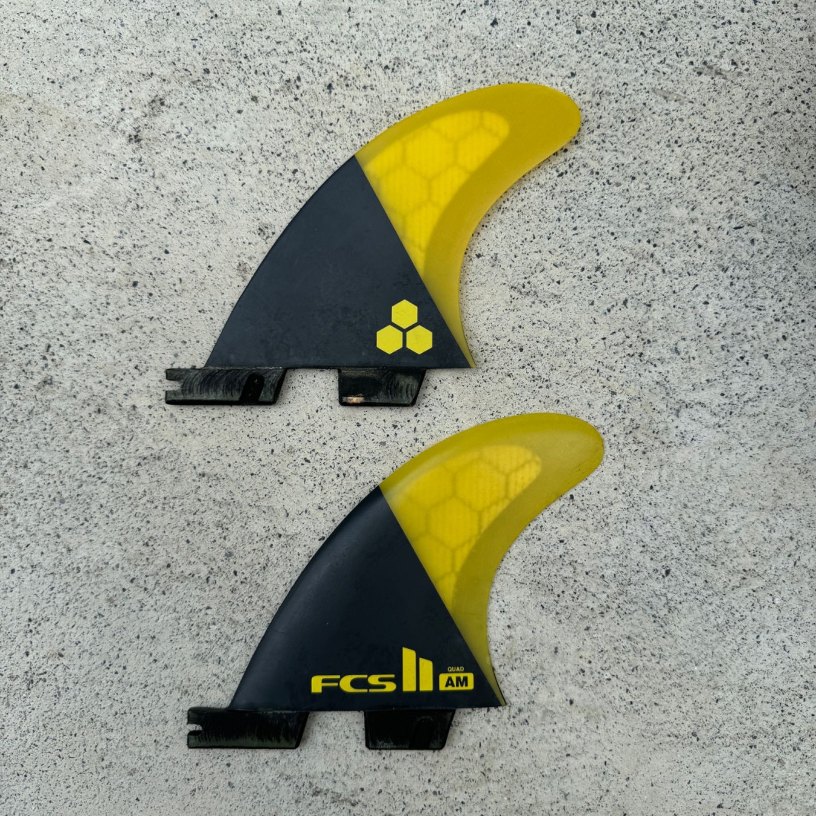 中古】fcs2 クアッドリア フィン QUAD REARS AM アルメリック 2
