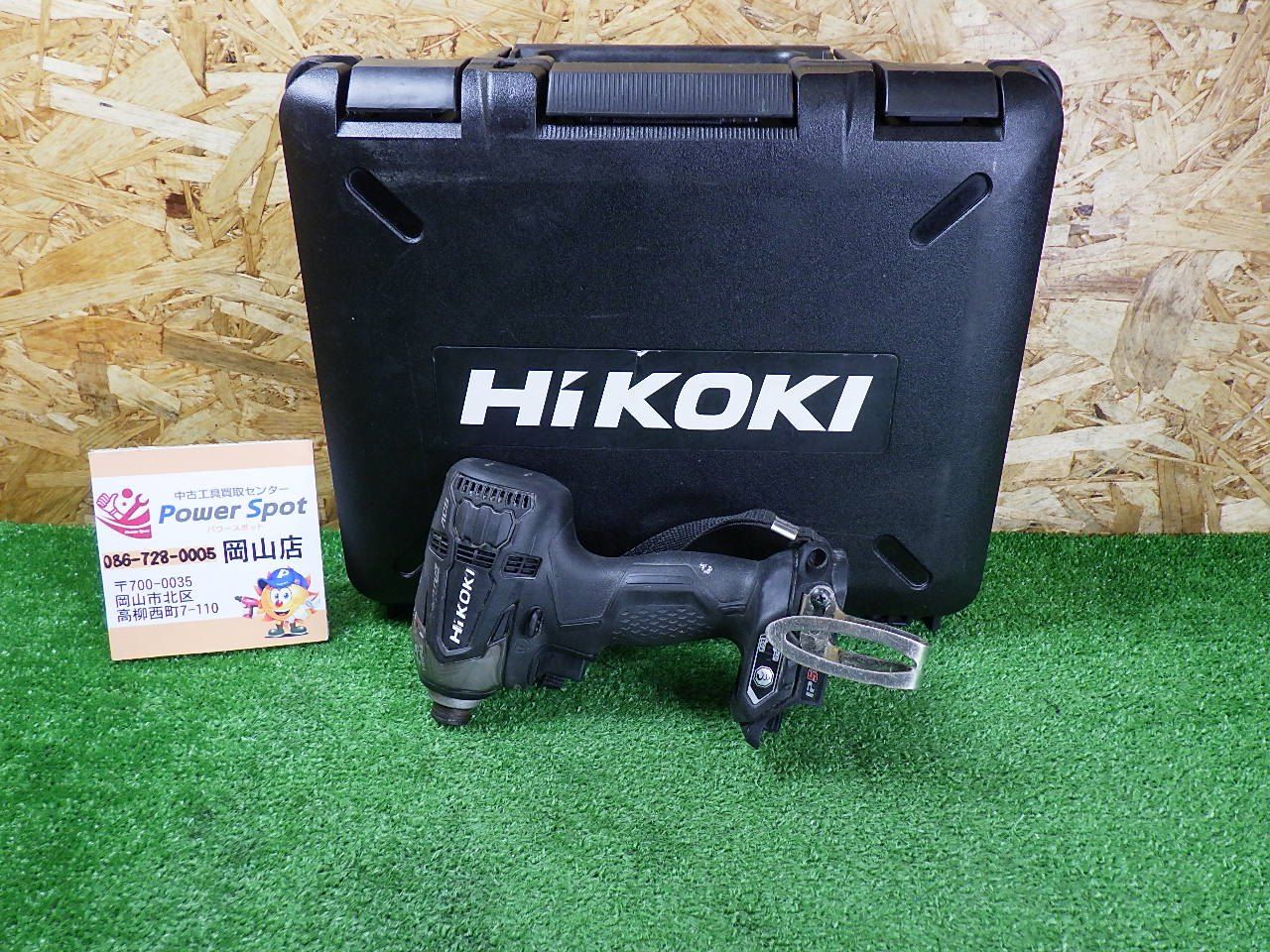 18Ｖモデル ハイコーキ HiKOKI インパクトドライバー WH18DDL2 本体 ケース 品