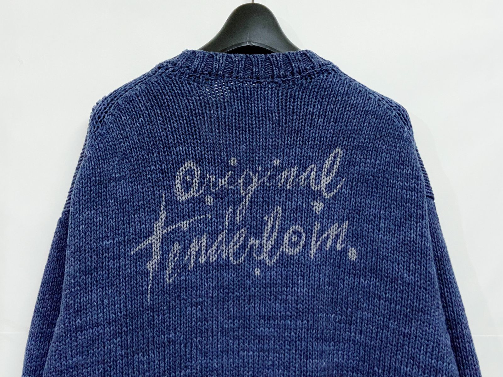希少品！TENDERLOIN MOCK NECK COTTON KNITネイビー 希少品！TENDERLOIN MOCK NECK COTTON KNITネイビー