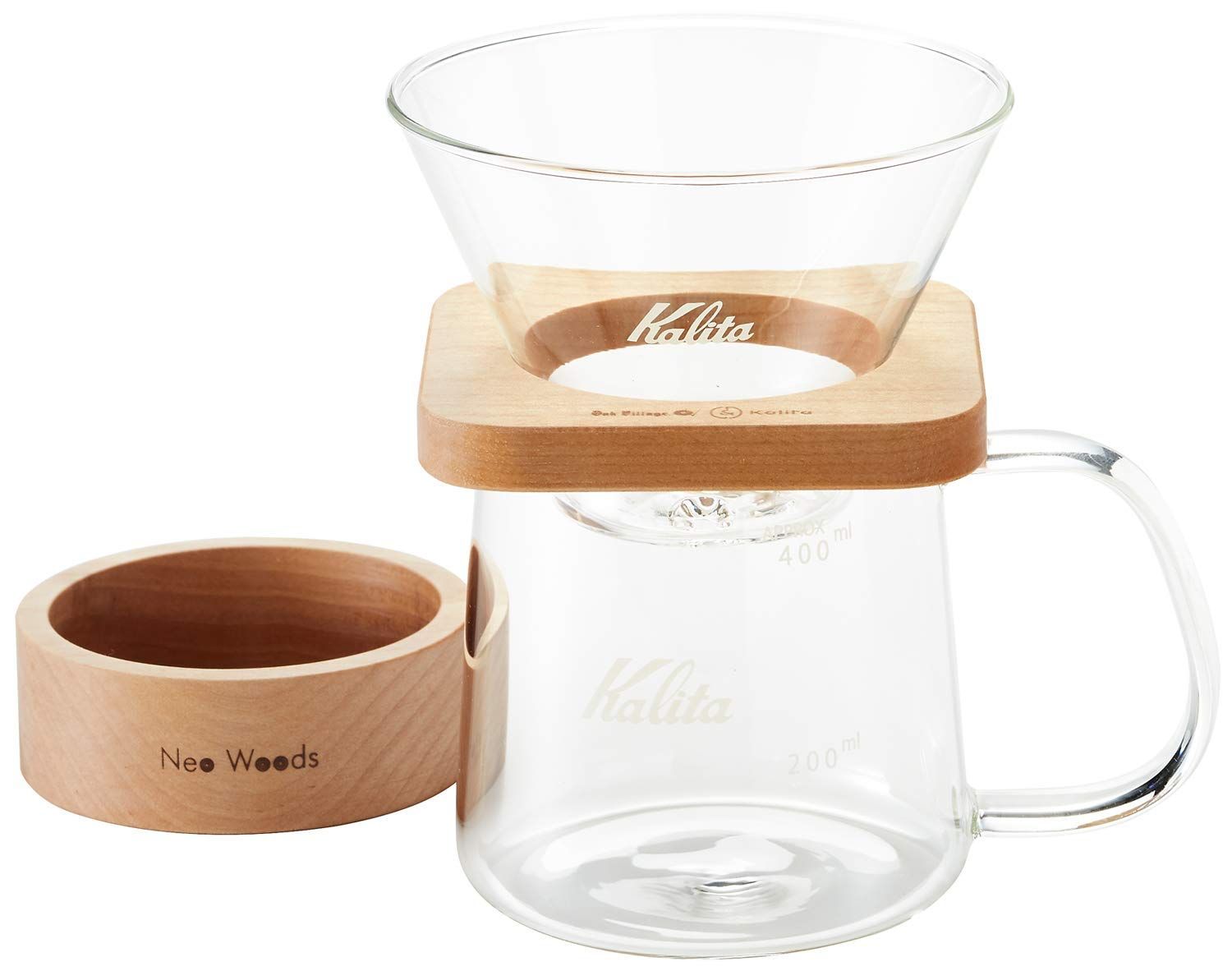 数量 角型セット コーヒードリッパー 2~4人用 カリタ WDG-185 Kalita 44315