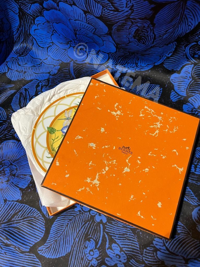 未使用保管品　HERMES エルメス　シエスタ デザートプレート22.5cm 未使用保管品 HERMES エルメス シエスタ デザートプレート22.5cm