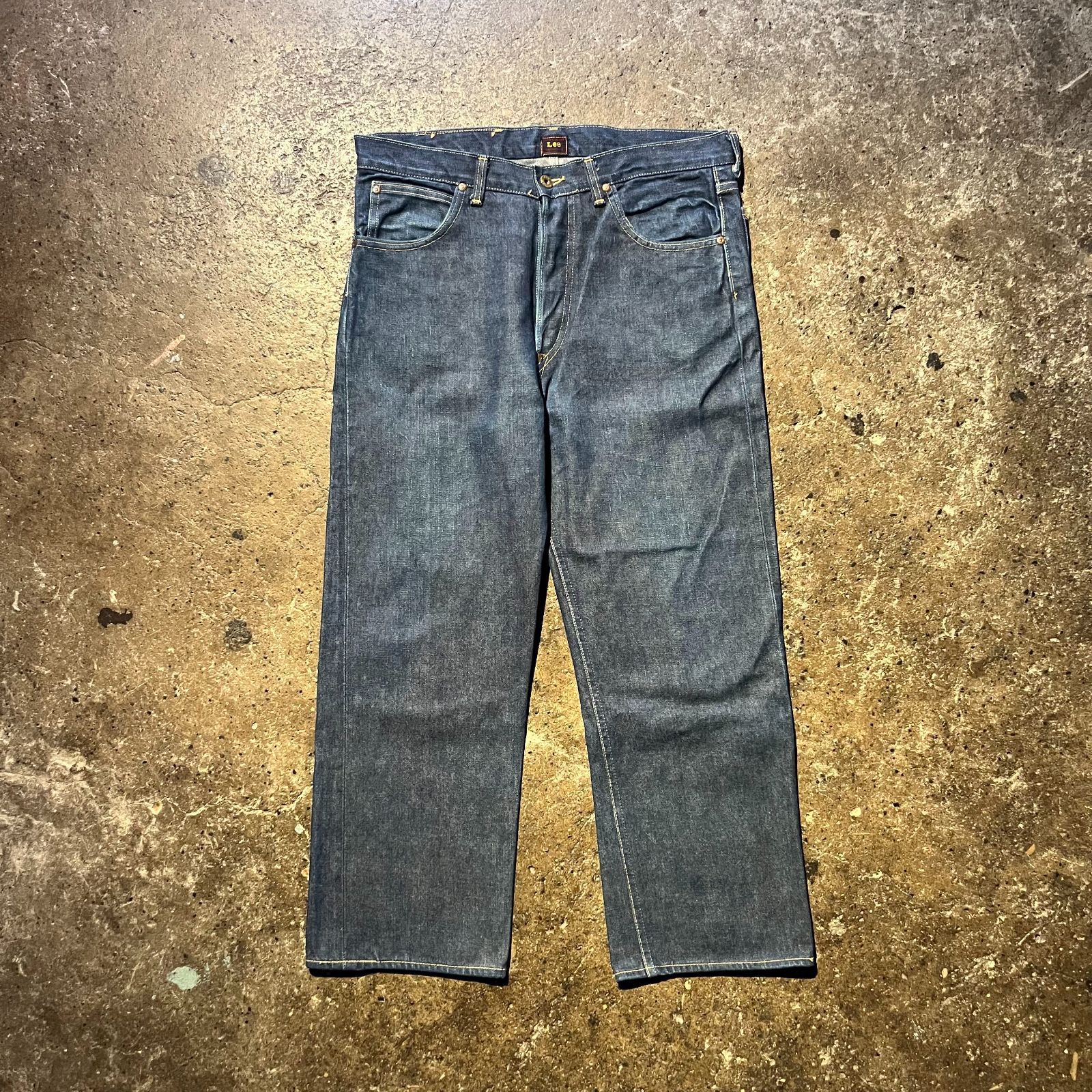 Lee × WAREHOUSE 101B W32 L33 リー ウェアハウス デニムパンツ 濃紺 