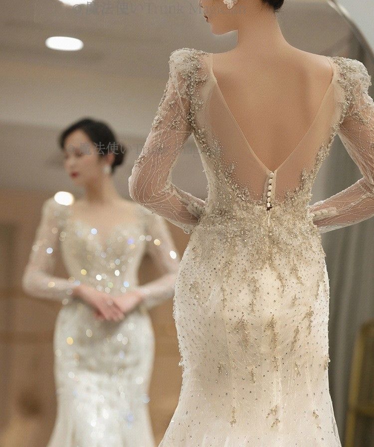 ウェディングドレス マーメイドビジュー CCVZ1026P016