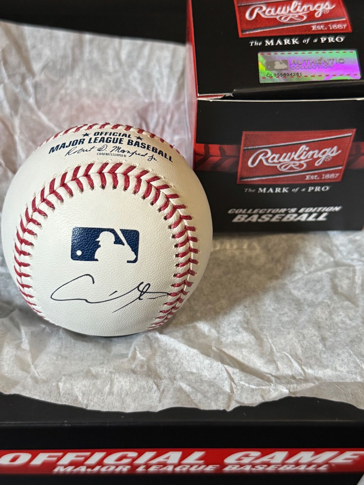 大谷翔平　直筆サインボール  NPB   実使用球 大谷翔平 2023WBC 直筆サインボール / Shohei Ohtani Los