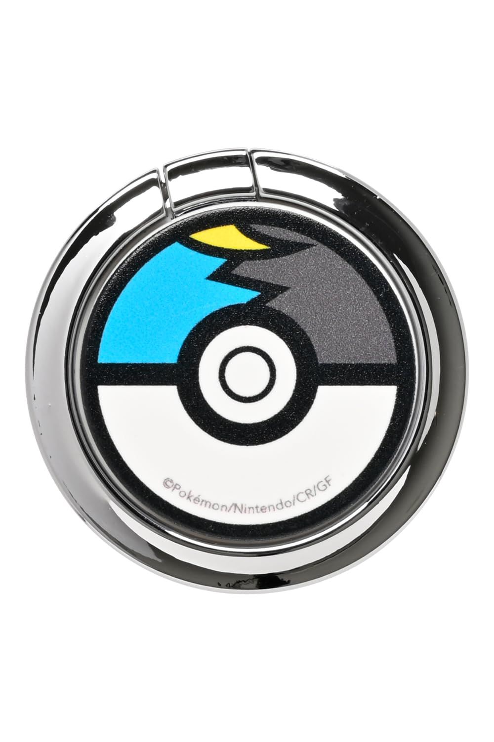 iFace Finger Ring Holder ポケットモンスター/ポケモン スマホリング 薄型 フラットタイプ (ムーンボール)【iPhone/Android対応 360度回転 リングホルダー アイフェイス 落下防止 スタンド スマートフ [