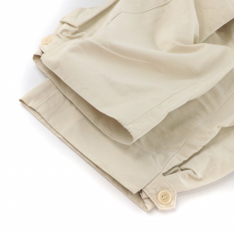 アモーメント AMOMOMENTO BUTTON GARCONNE PANTS ワイドパンツ