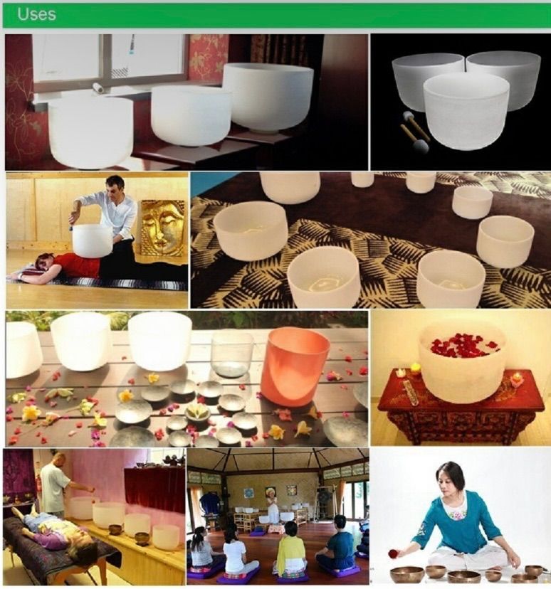 クリスタルボウル 円筒形