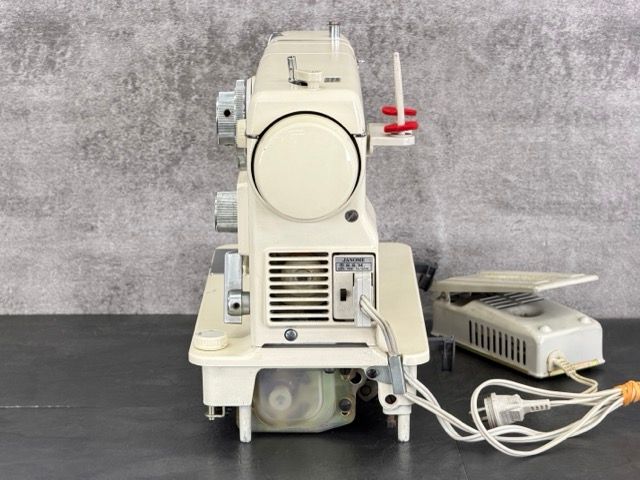 電動ミシン フットペダル付き