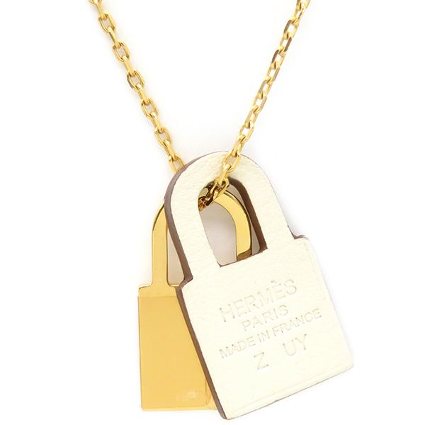 エルメス HERMES ネックレス オーケリー ペンダント GP ヴォースイフト