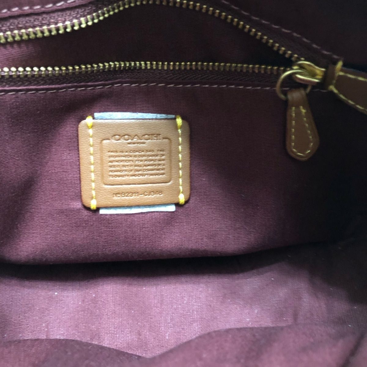 COACH(コーチ) ショルダーバッグ美品 - CJ848 ネイビー レザー