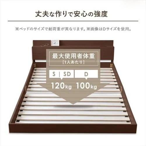 アイリスオーヤマ ベッド フロアベッド シングル マットレス付 マットレス付きフロアベッドS SBM-S ナチュラル