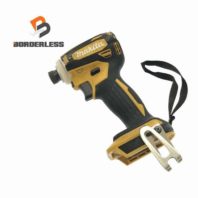 品 makita マキタ 18V 充電式インパクトドライバー TD172D 黄色|フレッシュイエロー 本体のみ コードレス バッテリー式
