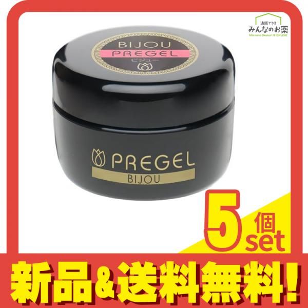 PREGEL(プリジェル) ビジュー パーツ専用接着ジェル 15g 5個セット まとめ売り