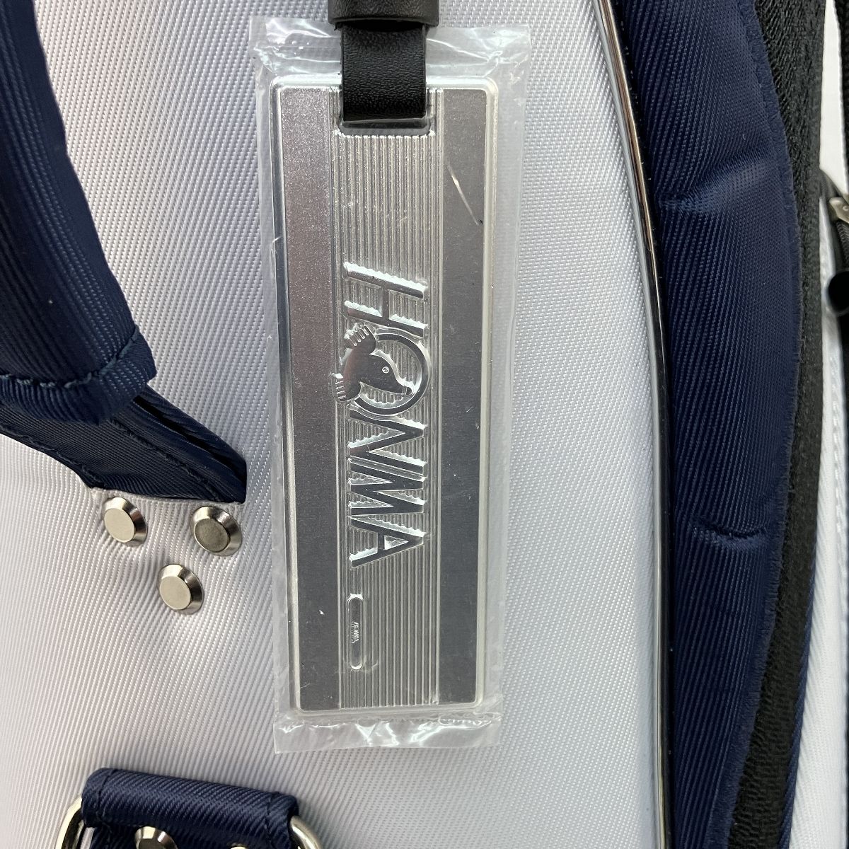 HONMA キャディバッグ CB-1732 5口 9型 ホワイト×ブルー ゴルフ HONMA キャディバッグ CB-1732 5口 9型 ホワイト×ブルー ゴルフ