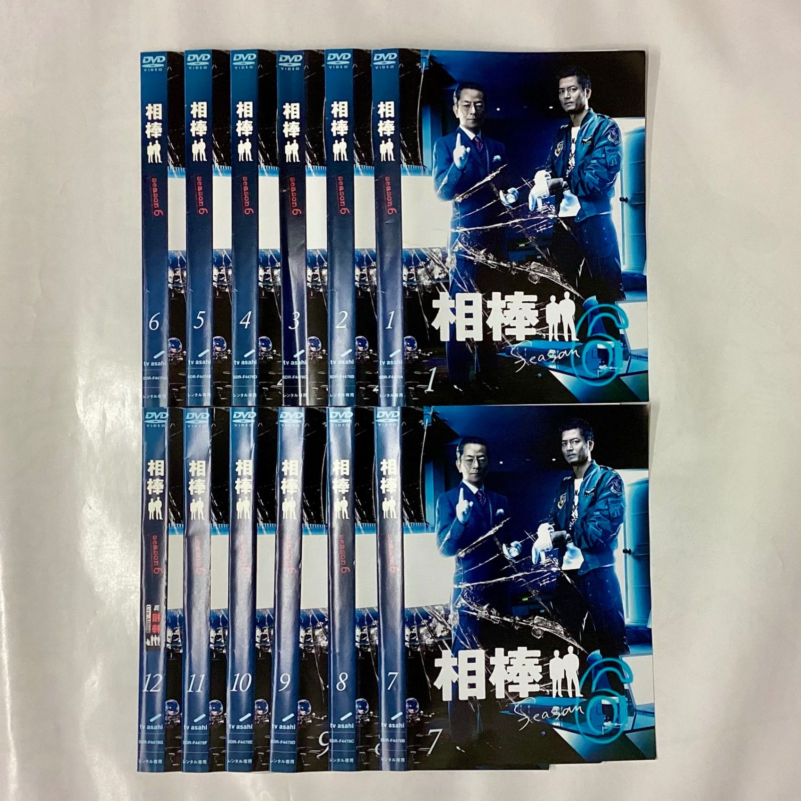 相棒 season 21 DVD 全12巻 全巻セット　レンタル落ち 相棒 シーズン21 【全12巻】 レンタル版DVD 全巻セット 水谷豊
