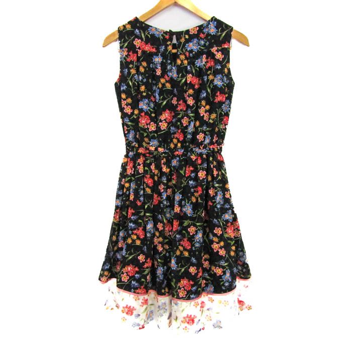 【美品】TOCCA トッカ　ノースリーブワンピース　ネイビー　160 TOCCA - 【美品】トッカ ノースリーブワンピース ウNEROLI