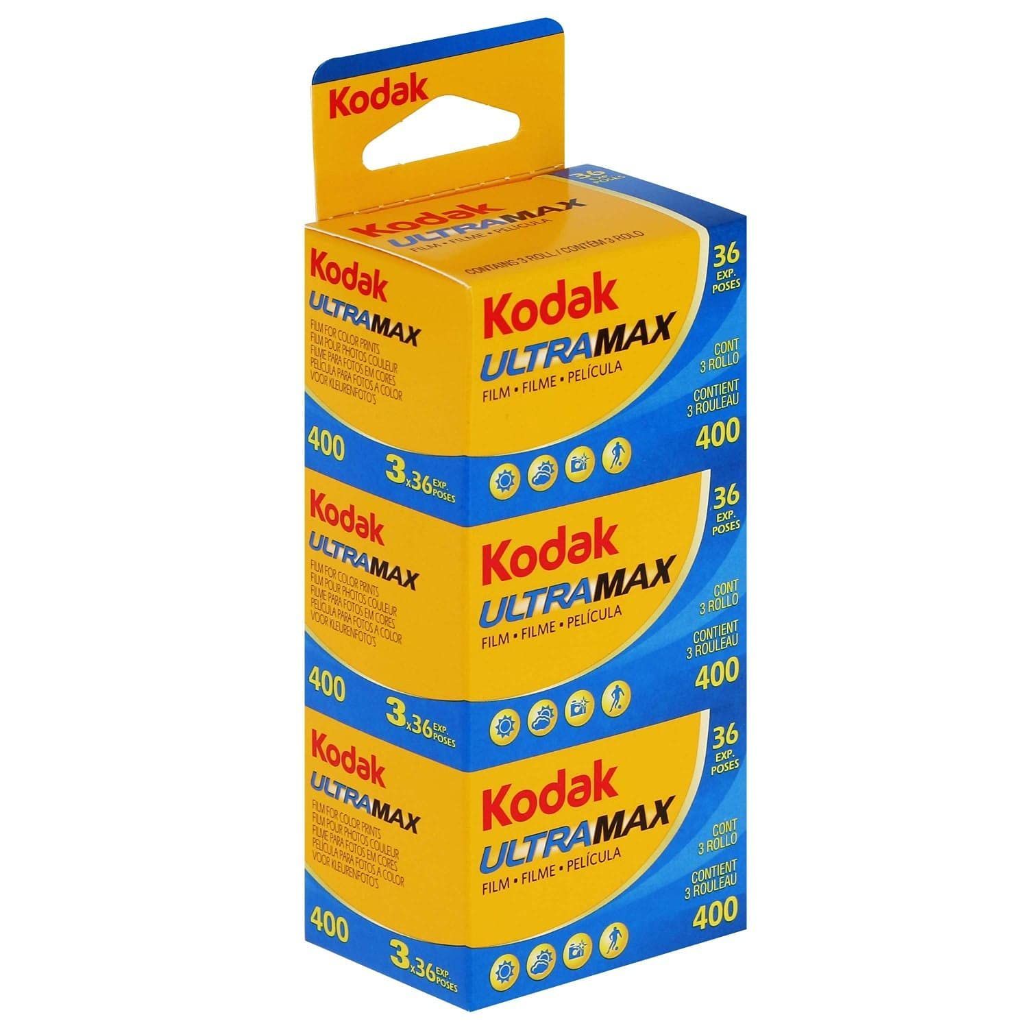 Kodak カラーネガフィルム ULTRAMAX 400 35mm 24枚撮 3本セット 