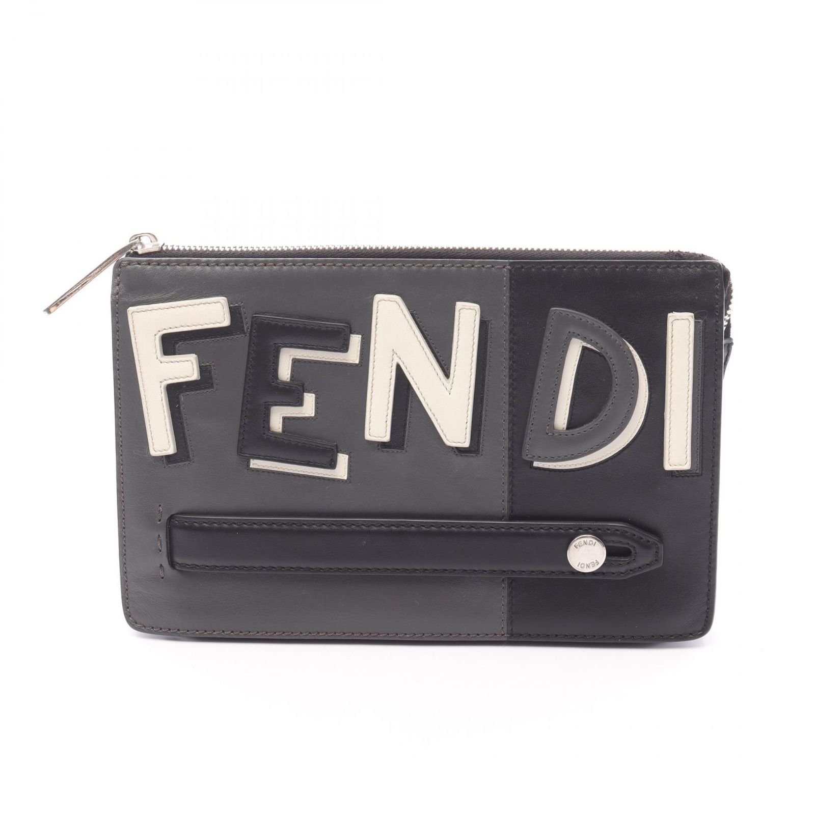 美品　FENDI✨フェンディ　ペカン柄　クラッチバッグ　セカンドバッグ FENDI - 新品 フェンディ FENDI クラッチバッグ シャドー マルチ