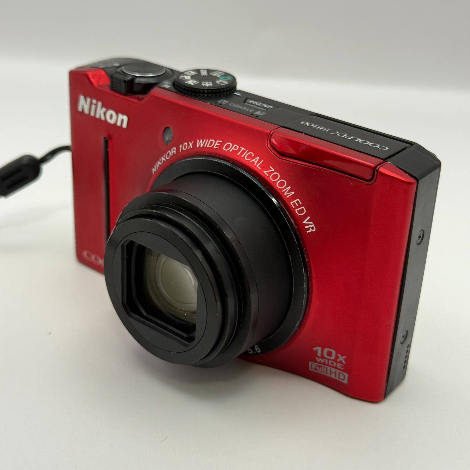 カメラ Nikon ニコン クールピクス COOLPIX デジタルカメラ S8100 レッド