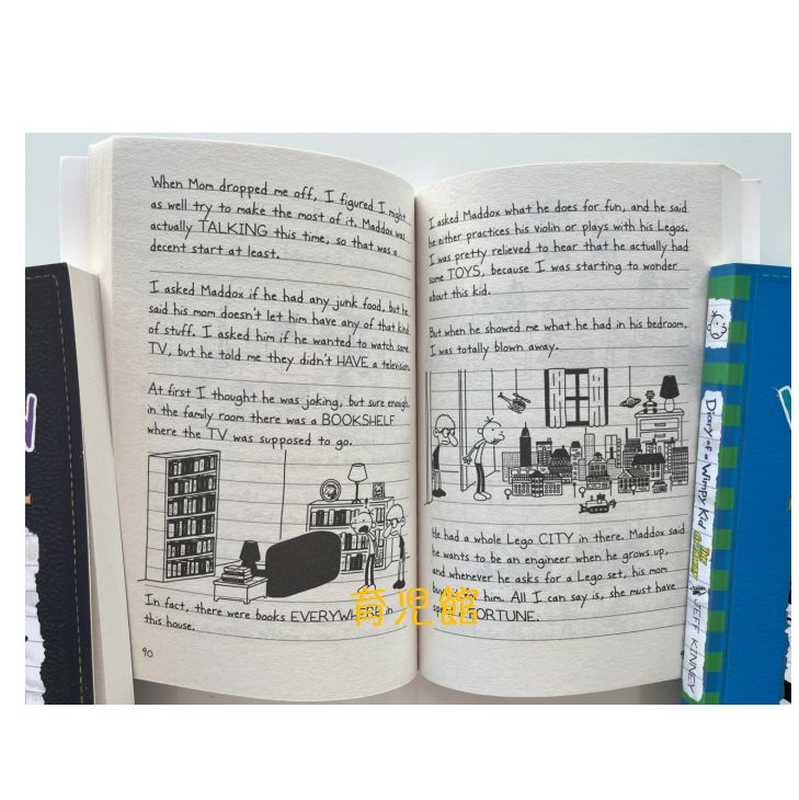 Diary of a Wimpy Kid 絵本24冊 箱付き 洋書 - メルカリ