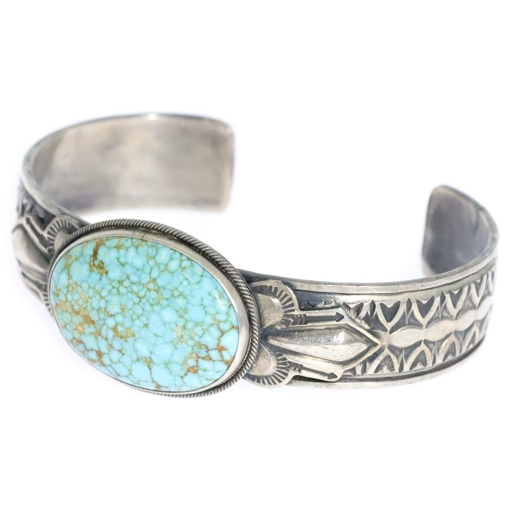 INDIAN JEWELRY インディアンジュエリー Gary Reeves ゲーリーリーブス ターコイズ バングル シルバー