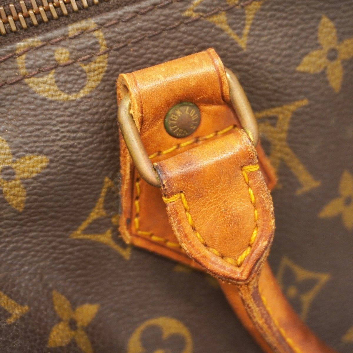 【正規品】【中古】ルイヴィトン　モノグラム　スピーディ35　ハンドバッグ LOUIS VUITTON - ルイヴィトン スピーディ35 モノグラム