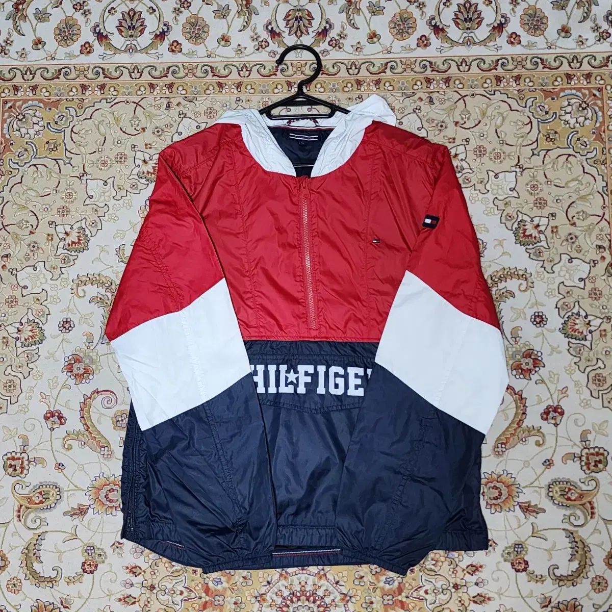 Tommy Hilfiger(トミーヒルフィガー) ハーフジップ アノラック ウィンドブレーカー 164cm