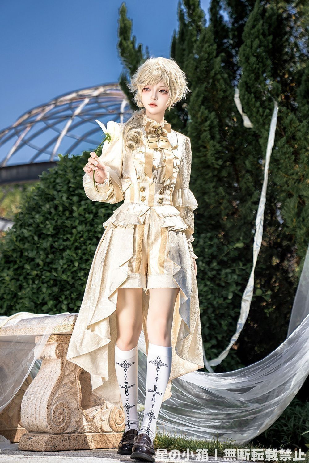 フリーサイズ 背中ベルト付き