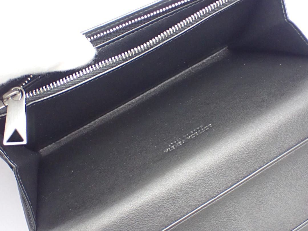 BOTTEGA VENETA ボッテガヴェネタ 長財布 プリントグリッドカーフ  