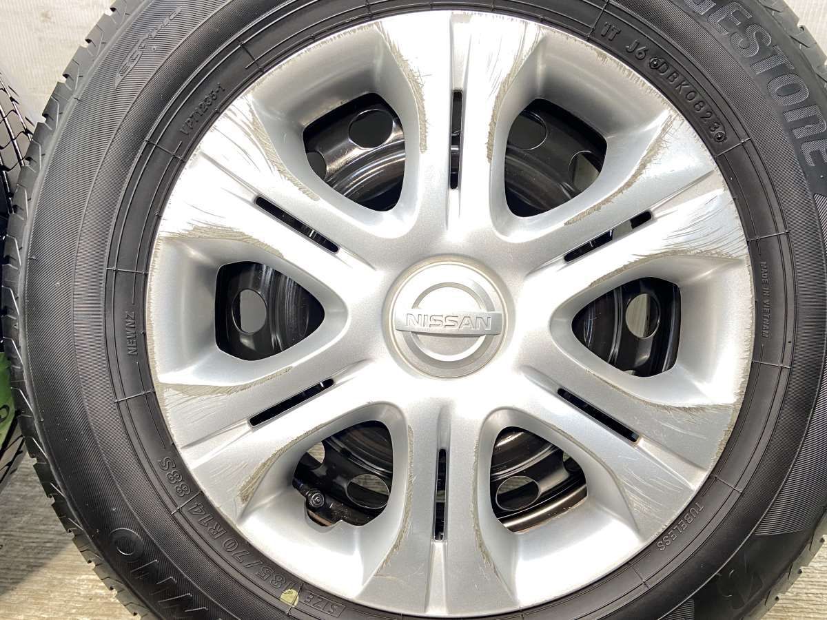 BRIDGESTONE サマー ブリヂストン ニューノ 185/70R14 4本 6ミリ BRIDGESTONE サマー ブリヂストン ニューノ 185/70R14 4本 6ミリ