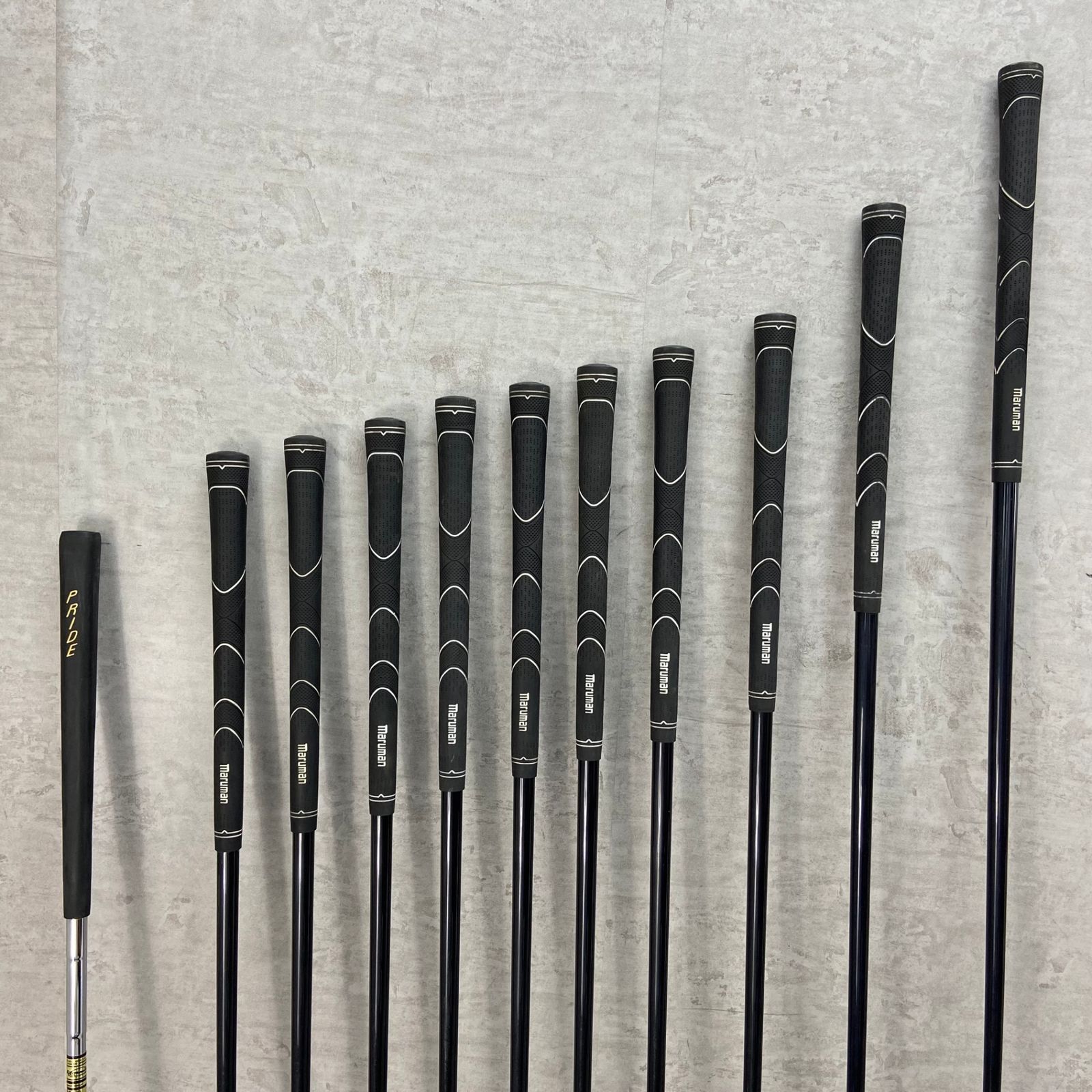 マルマン ダンガン X メンズゴルフ11本セット カーボン S 右利き