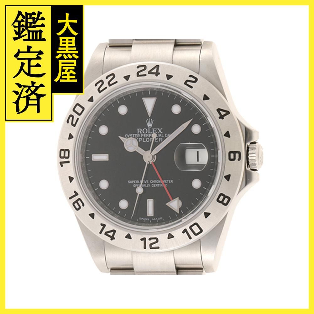 ROLEX ロレックス エクスプローラー2 16570 ブラック メンズ 自動巻き