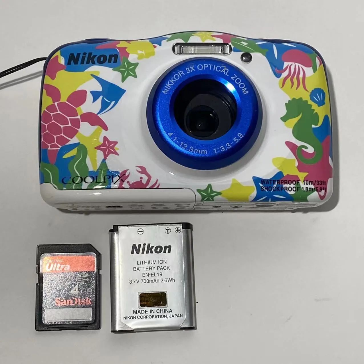Nikon COOLPIX W100 MARIN 動作確認済み - メルカリ - その他