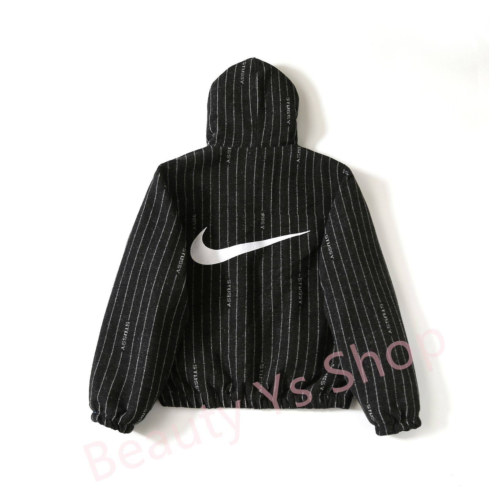 未使用] Nike x Stussy Striped Wool Jacket サイズ L - メルカリ