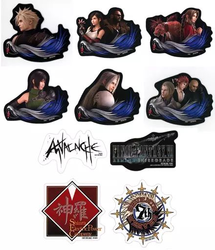 中古】雑貨 全10種セット マグネットシート 「FINAL FANTASY 7
