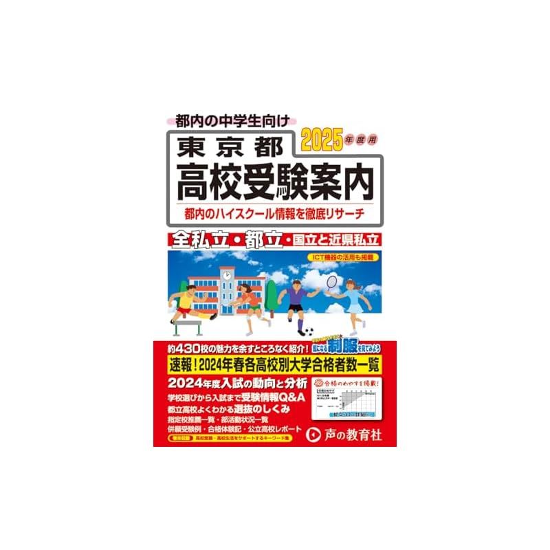 東京都高校受験案内 2025年度用