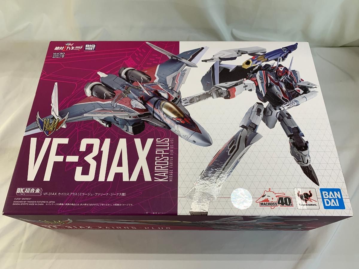 【未開封】DX超合金 劇場版マクロスΔ 絶対LIVE!!!!!! VF-31AX カイロスプラス