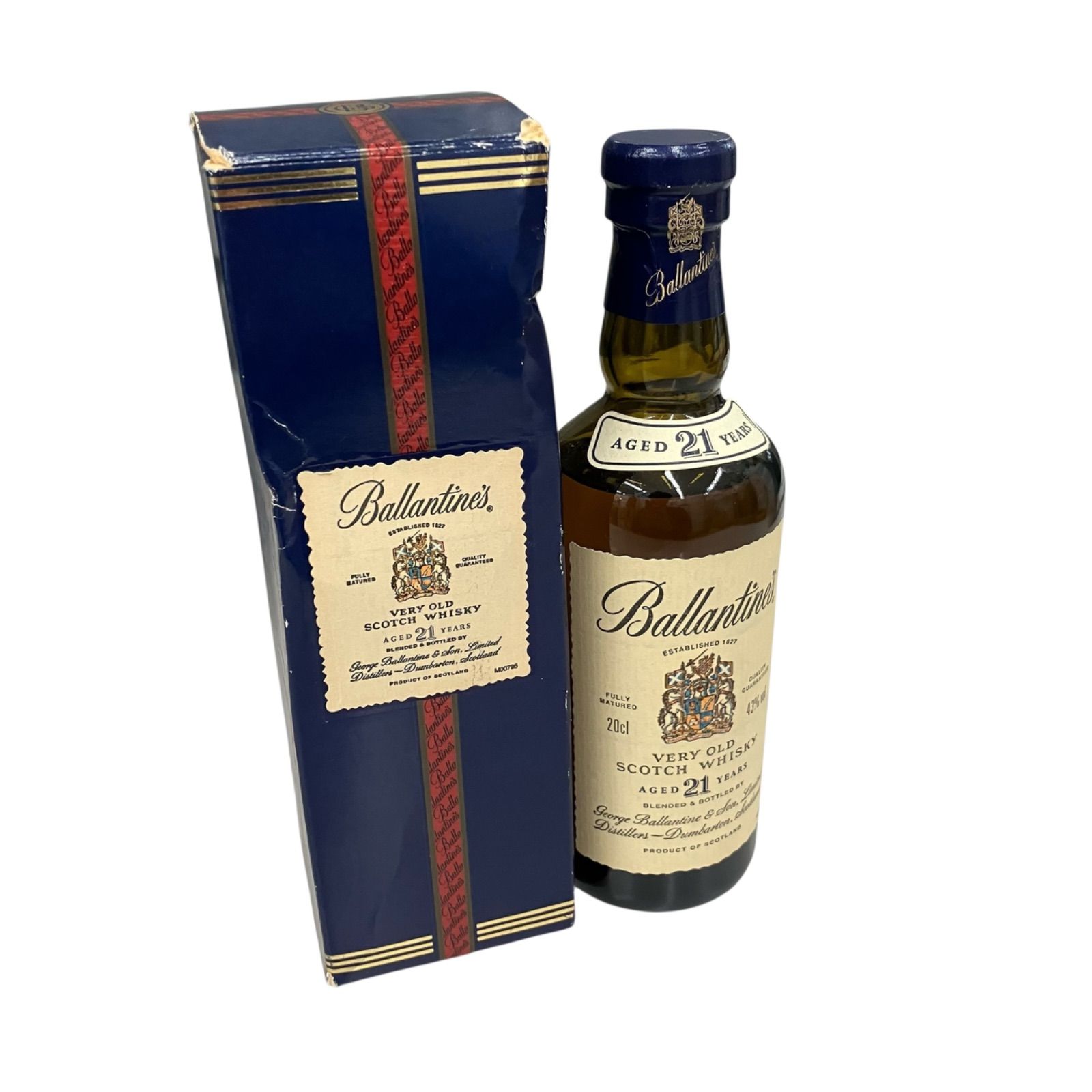 グランドセール 186000 Ballantine's バランタイン 21年 オールドスコッチ ウイスキー