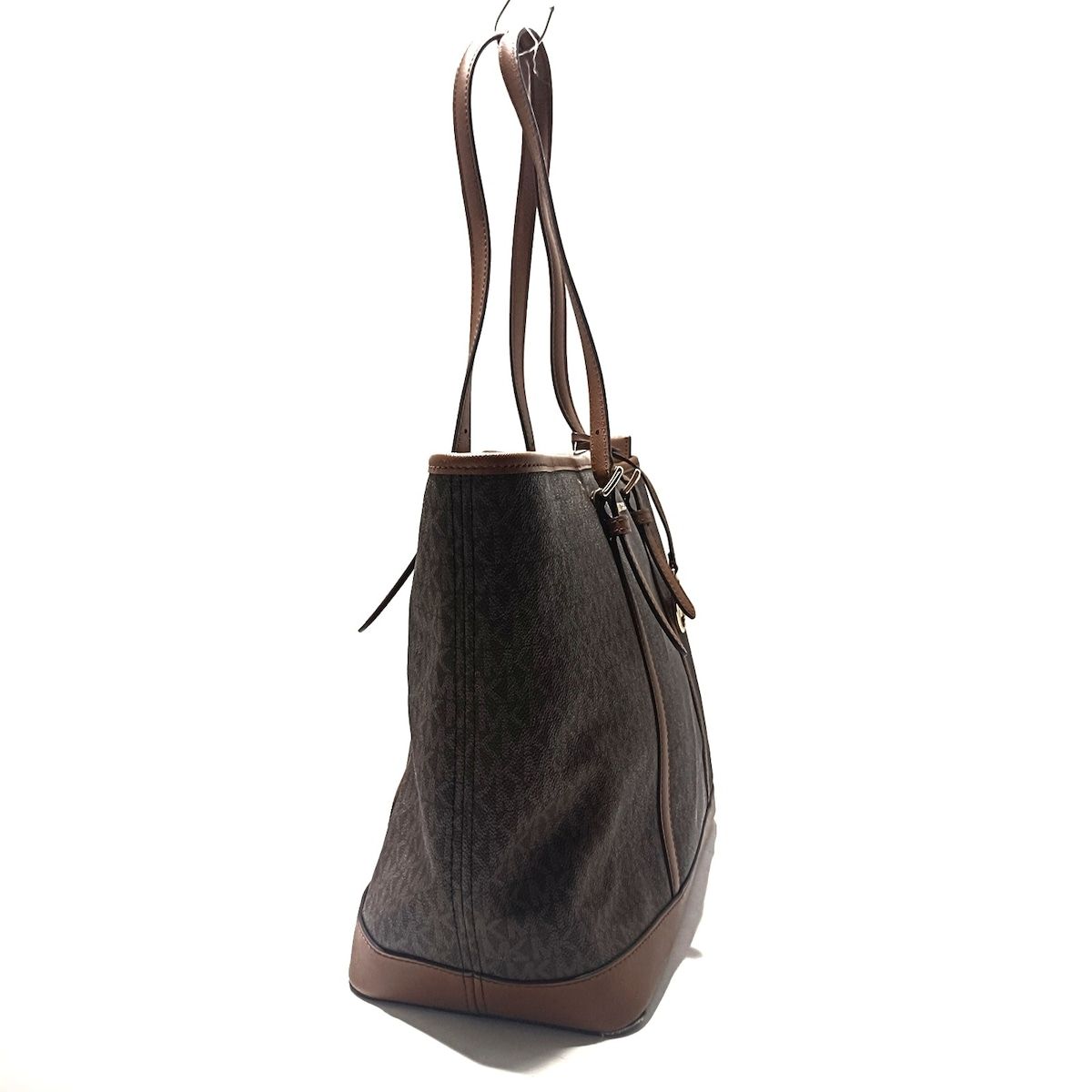 MICHAEL KORS マイケルコース トートバッグ - ダークブラウン×ブラウン レザー